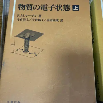 물질의 전자 상태 상하의 세트