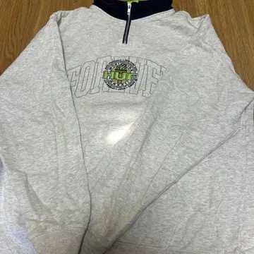 HUF 하프 지퍼 트레이닝복