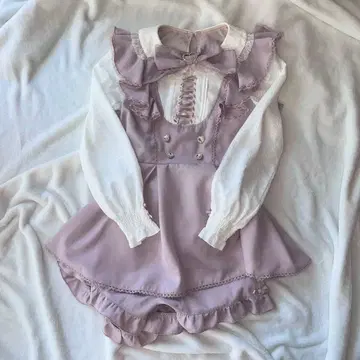 LIZLISA 프릴 스핀들 셋업