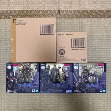 아이언맨 캡틴 아메리카 스파이더맨 토르 타노스 피규아트