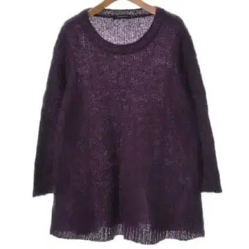 UNITED ARROWS 시어 모헤어 오버 사이즈 니트