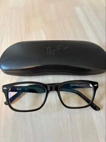 레이밴 블랙 스퀘어 안경