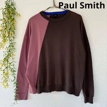 PS PaulSmith 폴스미스 풀오버 브라운 핑크 바이컬러
