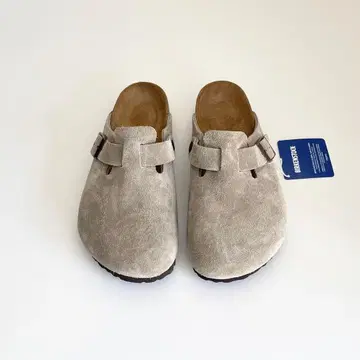 BIRKENSTOCK 스웨이드 클로그 샌들 39