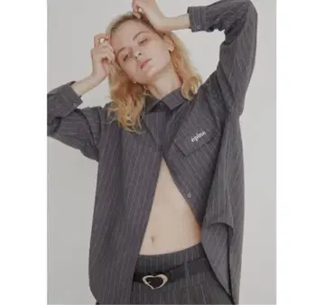 epine over design shirt gray