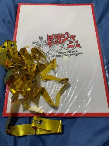 칸쟈니 SUPER EIGHT 투어 2006 팜플렛&금테 세트