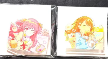 프로세카 모모이 아이리 하나사토 미노리 벌스데이 아크릴 배지 세트