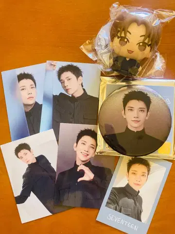 조슈아 seventeen 세부치 NEW 캔뱃지 트레이딩 카드 피규어