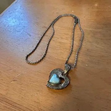 925 실버 하트형 목걸이 하와이안 주얼리