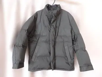 유니클로 +J 다운 오버 사이즈 후드티 XL 올리브