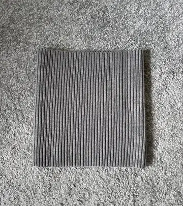 HYKE 넥워머 울 그레이 머플러 스톨 하이크