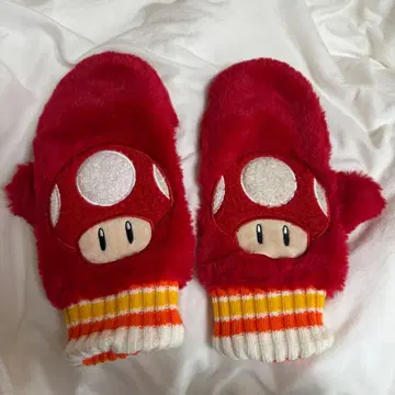 USJ 마리오 버섯 스타 키노피오 장갑