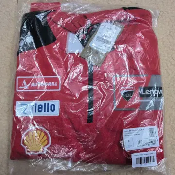 빨간색 L 사이즈 트레이닝복/맨투맨