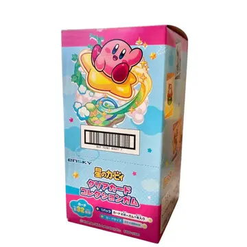 별의 커비 클리어 카드 컬렉션 껌 16팩입 BOX