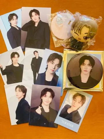 디노 seventeen 세부치 NEW 캔뱃지 트레이딩 카드 세미컴프