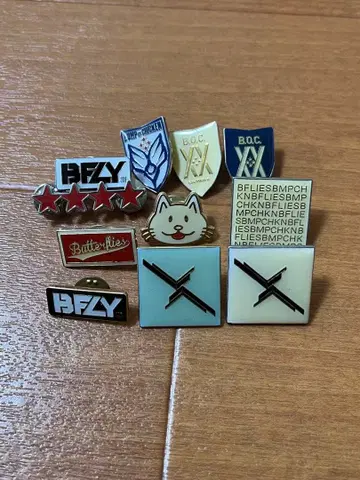 음악 관련 핀 배지 세트