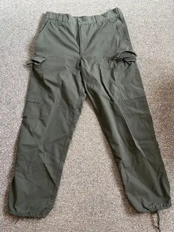 카고 팬츠 올리브 그린