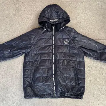 JACKBUNNY 다크 그레이 다운 자켓