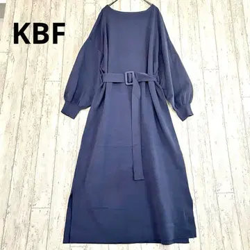 KBF 비에프 어반 리서치 벨트 포함 원피스 [ F ] 퍼프 슬리브