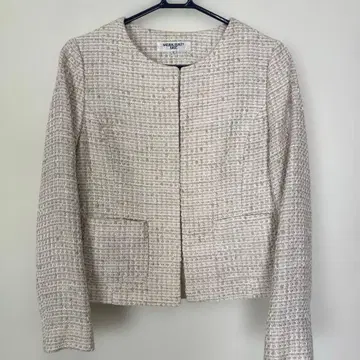 NATURAL BEAUTY BASIC 자켓 트위드 베이지