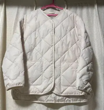 유니클로 퍼프 테크 릴랙스 자켓 컴팩트 퀼팅