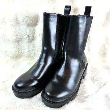 [ 로페피크닉 ] 새상품 사이드 고어 부츠 블랙 S 택 포함 깨끗함