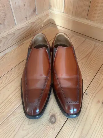 새상품급 REGAL 리갈 브라운 비즈니스 슈즈 24cm