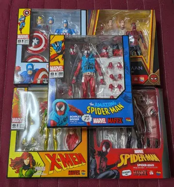 MARVEL MAFEX 미개봉 새상품 9체 컬렉션 정리