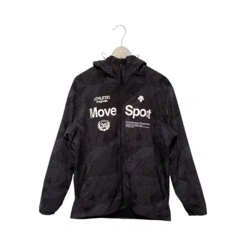 [ 데상트 ] 올 패턴 그래프 트레이닝복 블랙 L 윈드브레이커 블랙