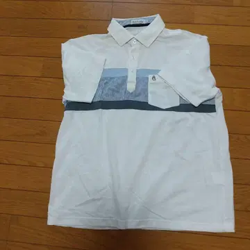 Hush Puppies 스트라이프 피케 셔츠