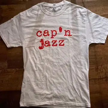 cap'n jazz - T셔츠 화이트