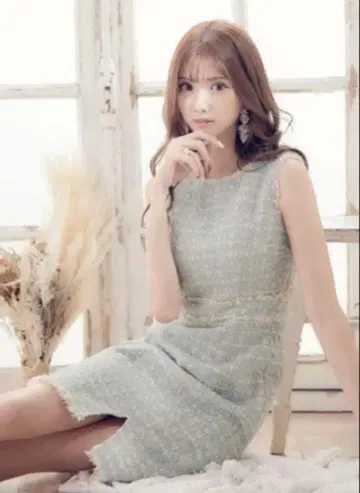 JEWELS 트위드 드레스