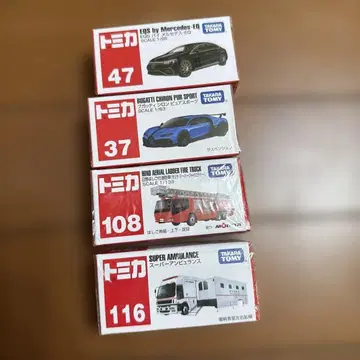 토미카 미니카 4점 세트