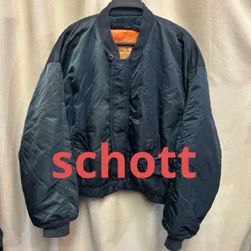 90s Schott MA-1 플라이트 자켓 샷 vintage