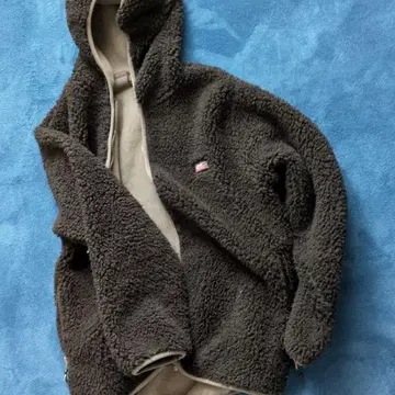 Dickies 블랙 플리스 보아 자켓