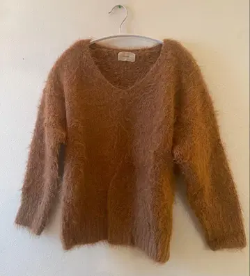 TODAYFUL 브라운 V넥 스웨터