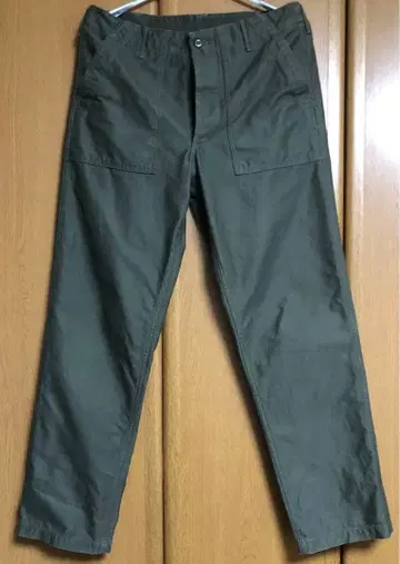 워커즈 workers 퍼티그 팬츠 베이커 팬츠 일본제 밀리터리