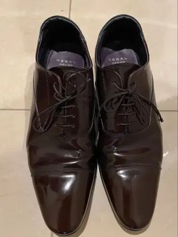 REGAL 다크 브라운 드레스 슈즈