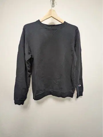 Champion 테리 플리스 맨투맨 M 블랙