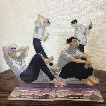 주술회전 세가 럭키 쿠지 고죠 사토루 게토 스구루 아크릴 스탠드