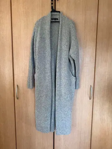 23구 롱 가디건 사이즈 38 그레이