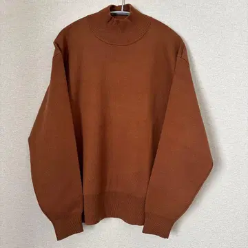 캐번 코튼 캐시미어 하이넥 풀오버