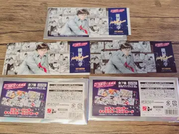 [ 즉시 구매 OK ] 시티 헌터 대원화전 캐릭터 클리어 카드 3매 세트