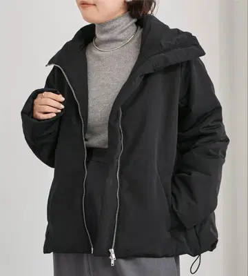 유어스 충전솜 하프 코트