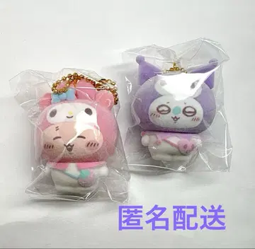 [ 미사용 ] 치이카와 x 산리오 시크릿 플로키 마스코트 참