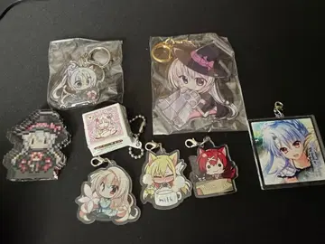 유즈소프트 아크릴 키링 묶음 판매