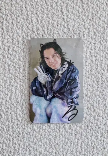 시부야 스바루 친필 사인 카드