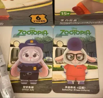 MINISO 디즈니 주토피아 주디 벨웨더 세트