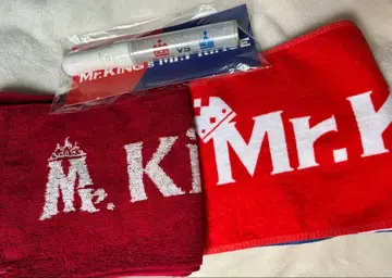 King&Prince 타월, 응원봉 세트