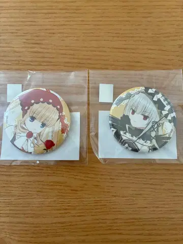 로젠 메이든 마루쿠지 컨트리 Style 신쿠 수은등 캔뱃지 2개 세트